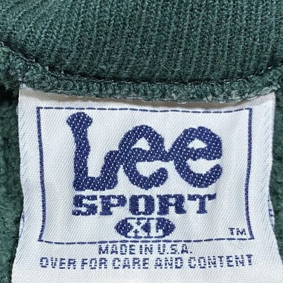 Green Bay Packers 1996 NFC Champions Lee Sport Sweatshirt XL Made in USA - Picture 7 of 11